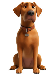Pixar-Style Ridgeback Vinyl Car Decal Sticker – Waterproof & UV-Resistant 8" Pixar-Style Ridgeback Vinyl Car Decal Sticker – Waterproof & UV-Resistant 8"