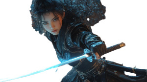 Asian Mage Casting Vinyl Car Decal Sticker – Waterproof & UV-Resistant 8"