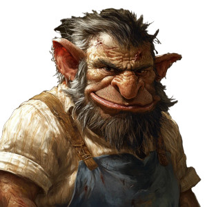 Friendly Troll Butcher Vinyl Car Decal Sticker – Waterproof & UV-Resistant 8"