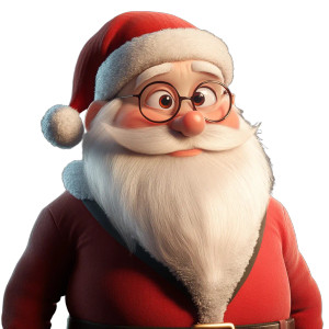 Pixar Santa Vinyl Car Decal Sticker – Waterproof & UV-Resistant 8" Pixar Santa Vinyl Car Decal Sticker – Waterproof & UV-Resistant 8"