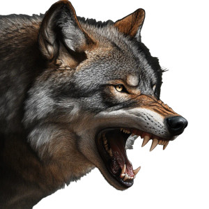 Snarling Wolf V13 Vinyl Car Decal Sticker – Waterproof & UV-Resistant 8" Snarling Wolf V13 Vinyl Car Decal Sticker – Waterproof & UV-Resistant 8"