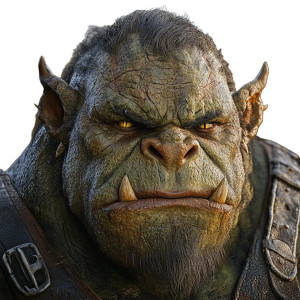 Fantasy Ogre Vinyl Car Decal Sticker – Waterproof & UV-Resistant 8" Fantasy Ogre Vinyl Car Decal Sticker – Waterproof & UV-Resistant 8"