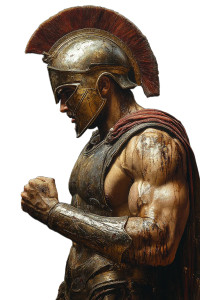 Greek Warriors Fight Vinyl Car Decal Sticker – Waterproof & UV-Resistant 8" Greek Warriors Fight Vinyl Car Decal Sticker – Waterproof & UV-Resistant 8"