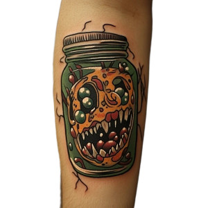 Pearl Jam Jar Vinyl Car Decal Sticker – Waterproof & UV-Resistant 8"