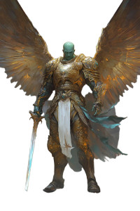 Celestial Warrior V10 Vinyl Car Decal Sticker – Waterproof & UV-Resistant 8"