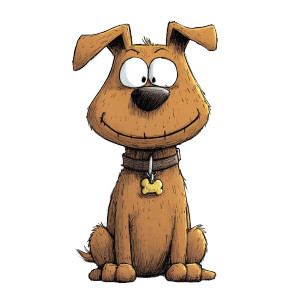 Dogman Character Vinyl Car Decal Sticker – Waterproof & UV-Resistant 8"