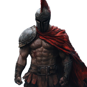 Spartan God Broker Vinyl Car Decal Sticker – Waterproof & UV-Resistant 8"