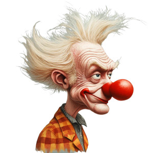 Iphone Clown Emoji Vinyl Car Decal Sticker – Waterproof & UV-Resistant 8"