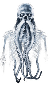 X-Ray Davy Jones Vinyl Car Decal Sticker – Waterproof & UV-Resistant 8"