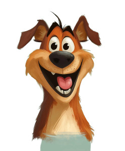 Happy Cartoon Dog V2 Vinyl Car Decal Sticker – Waterproof & UV-Resistant 8" Happy Cartoon Dog V2 Vinyl Car Decal Sticker – Waterproof & UV-Resistant 8"