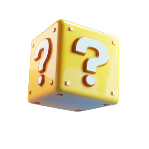 Glowing Mario Block Vinyl Car Decal Sticker – Waterproof & UV-Resistant 8"