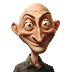 Bald Cartoon Character Vinyl Car Decal Sticker – Waterproof & UV-Resistant 8" Bald Cartoon Character Vinyl Car Decal Sticker – Waterproof & UV-Resistant 8"