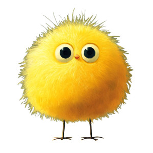 Cute Yellow Characters Vinyl Car Decal Sticker – Waterproof & UV-Resistant 8"