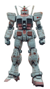 Serbian Gundam Vinyl Car Decal Sticker – Waterproof & UV-Resistant 8"