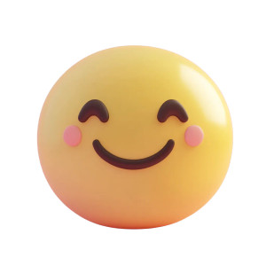 Happy Uxui Icon Vinyl Car Decal Sticker – Waterproof & UV-Resistant 8"