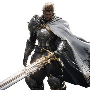 Divine Knight V4 Vinyl Car Decal Sticker – Waterproof & UV-Resistant 8"