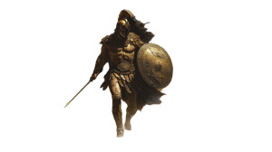 Spartan Hoplite Advance V3 Vinyl Car Decal Sticker – Waterproof & UV-Resistant 8"