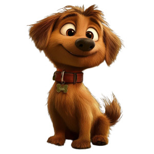 Cute Dog Pixar Vinyl Car Decal Sticker – Waterproof & UV-Resistant 8" Cute Dog Pixar Vinyl Car Decal Sticker – Waterproof & UV-Resistant 8"