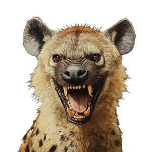 Hyena V3 Vinyl Car Decal Sticker – Waterproof & UV-Resistant 8" Hyena V3 Vinyl Car Decal Sticker – Waterproof & UV-Resistant 8"