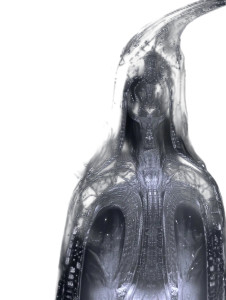 Demonic Frost Knight Vinyl Car Decal Sticker – Waterproof & UV-Resistant 8"