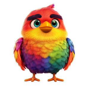 Angry Bird Pixar Vinyl Car Decal Sticker – Waterproof & UV-Resistant 8" Angry Bird Pixar Vinyl Car Decal Sticker – Waterproof & UV-Resistant 8"
