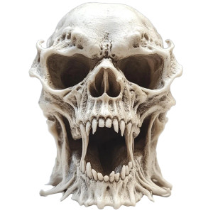 Creepy Skull Vinyl Car Decal Sticker – Waterproof & UV-Resistant 8" Creepy Skull Vinyl Car Decal Sticker – Waterproof & UV-Resistant 8"