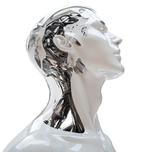 Transparent Body Sculpture Vinyl Car Decal Sticker – Waterproof & UV-Resistant 8"
