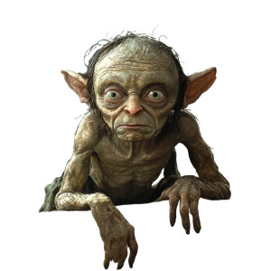 Gollum V2 Vinyl Car Decal Sticker – Waterproof & UV-Resistant 8"