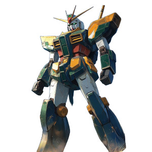 Gundam Stormbringer Vinyl Car Decal Sticker – Waterproof & UV-Resistant 8"