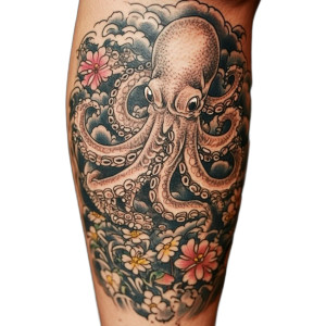 Octopus Tattoo Vinyl Car Decal Sticker – Waterproof & UV-Resistant 8" Octopus Tattoo Vinyl Car Decal Sticker – Waterproof & UV-Resistant 8"