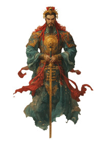 Fuxi Deity Painting Vinyl Car Decal Sticker – Waterproof & UV-Resistant 8" Fuxi Deity Painting Vinyl Car Decal Sticker – Waterproof & UV-Resistant 8"