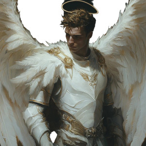 Angelic Warrior V14 Vinyl Car Decal Sticker – Waterproof & UV-Resistant 8"