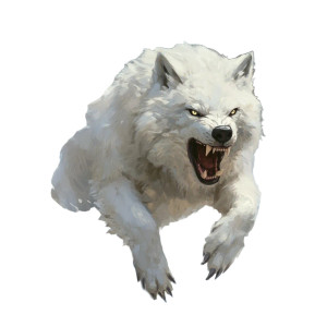 Vicious Dire Wolf Vinyl Car Decal Sticker – Waterproof & UV-Resistant 8" Vicious Dire Wolf Vinyl Car Decal Sticker – Waterproof & UV-Resistant 8"