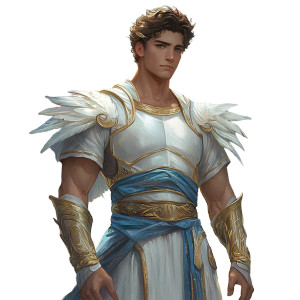 Friendly Archangel Vinyl Car Decal Sticker – Waterproof & UV-Resistant 8"