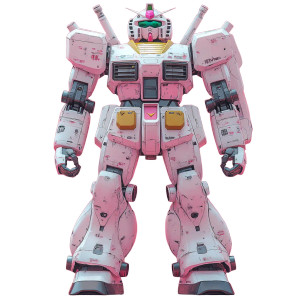 Pink Gundam Mecha Vinyl Car Decal Sticker – Waterproof & UV-Resistant 8" Pink Gundam Mecha Vinyl Car Decal Sticker – Waterproof & UV-Resistant 8"