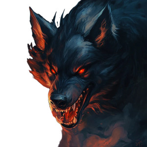 Fenrir V4 Vinyl Car Decal Sticker – Waterproof & UV-Resistant 8"