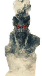 Korean Dokkaebi Vinyl Car Decal Sticker – Waterproof & UV-Resistant 8"