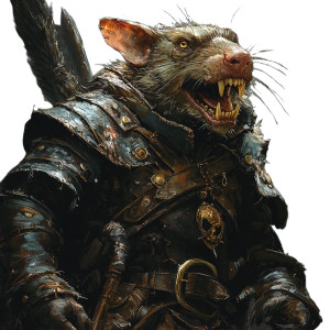 Skaven Warrior Vinyl Car Decal Sticker – Waterproof & UV-Resistant 8" Skaven Warrior Vinyl Car Decal Sticker – Waterproof & UV-Resistant 8"