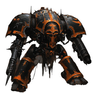 Chaos Knight Despoiler Vinyl Car Decal Sticker – Waterproof & UV-Resistant 8"