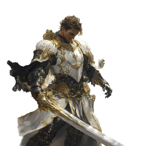 Angelic Duel Vinyl Car Decal Sticker – Waterproof & UV-Resistant 8" Angelic Duel Vinyl Car Decal Sticker – Waterproof & UV-Resistant 8"