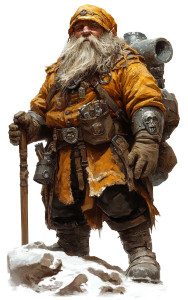 Dwarf Prospector Vinyl Car Decal Sticker – Waterproof & UV-Resistant 8"