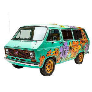 Retro Mystery Van Vinyl Car Decal Sticker – Waterproof & UV-Resistant 8"