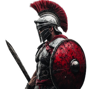Gladiator Spartans Vinyl Car Decal Sticker – Waterproof & UV-Resistant 8"