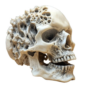 Dead Man Skull Vinyl Car Decal Sticker – Waterproof & UV-Resistant 8"