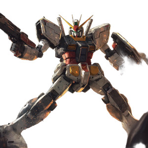 Gundam Assault Vinyl Car Decal Sticker – Waterproof & UV-Resistant 8"