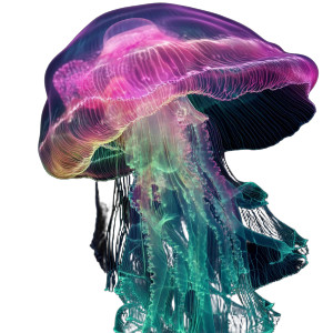 Neon Jellyfish Rendering Vinyl Car Decal Sticker – Waterproof & UV-Resistant 8" Neon Jellyfish Rendering Vinyl Car Decal Sticker – Waterproof & UV-Resistant 8"