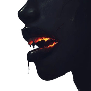 Big Mouth Words Vinyl Car Decal Sticker – Waterproof & UV-Resistant 8"