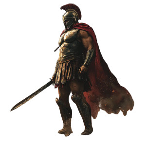 Spartan Warrior Resolve Vinyl Car Decal Sticker – Waterproof & UV-Resistant 8" Spartan Warrior Resolve Vinyl Car Decal Sticker – Waterproof & UV-Resistant 8"