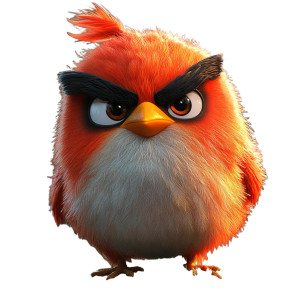 Angry Birds V2 Vinyl Car Decal Sticker – Waterproof & UV-Resistant 8"