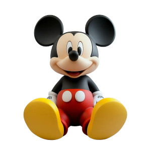 Mickey Mouse Sitting Vinyl Car Decal Sticker – Waterproof & UV-Resistant 8"